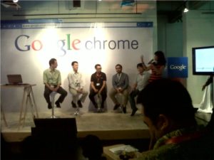 Jakarta's Google Chrome Release Party