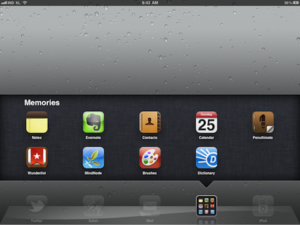 iPad memories app