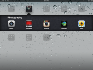 iPad photography app