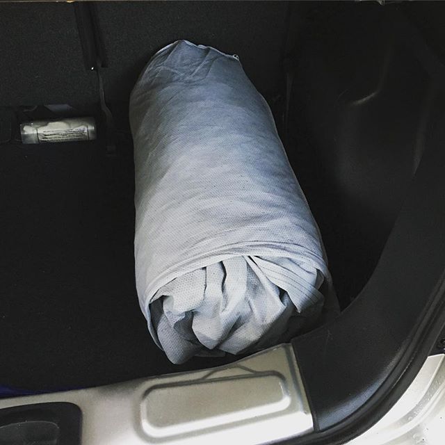 I bought a car cover yesterday…